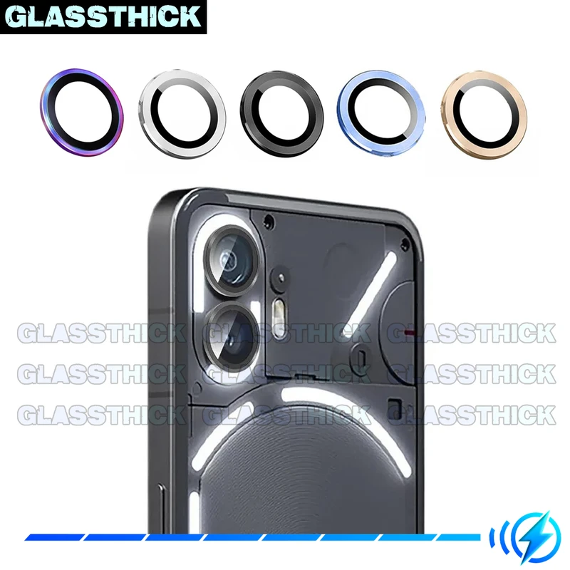 محافظ لنز دوربین رینگی گلستیک مدل Ring-Metal-GL مناسب برای گوشی موبایل ناتینگ Phone 1