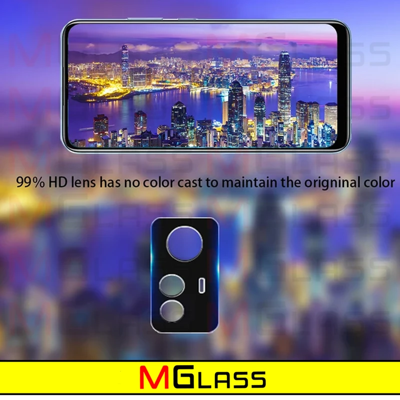 محافظ لنز دوربین ام‌گلس مدل 3D-MG مناسب برای گوشی موبایل شیائومی Redmi Note 12S