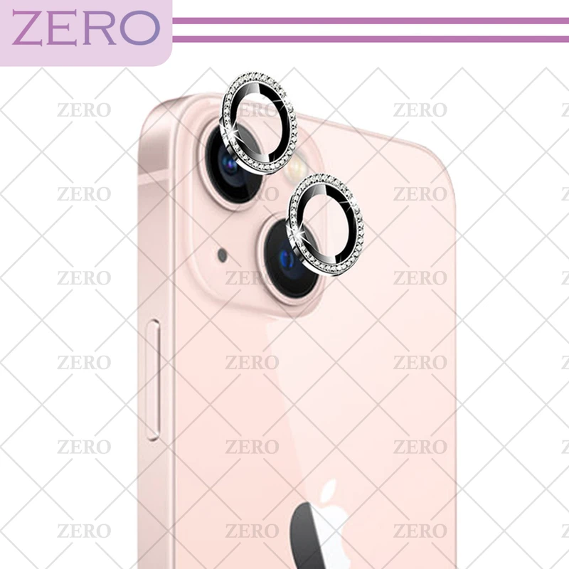 محافظ لنز دوربین زیرو مدل Metal-Diamond مناسب برای گوشی موبایل اپل Iphone 12