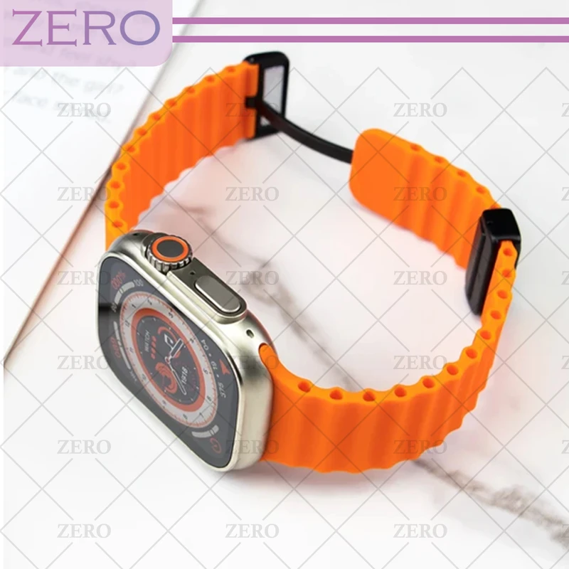 بند زیرو مدل Ocean-ORG-ZR مناسب برای ساعت هوشمند ویرفیت TW8 Ultra