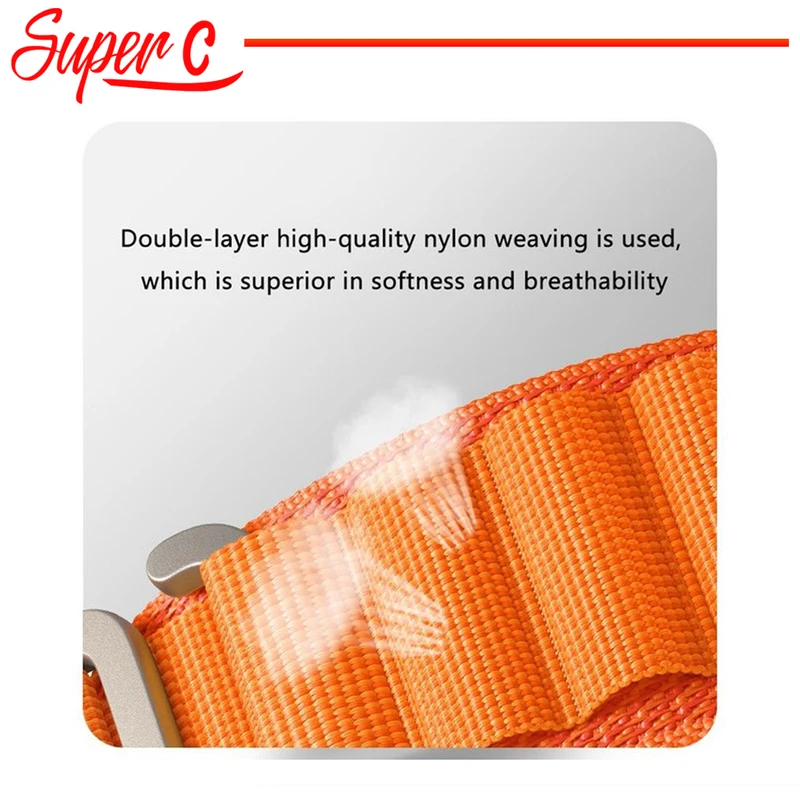بند سوپرسی مدل Loop Alpine مناسب برای اپل واچ Series 1 Aluminum 42mm