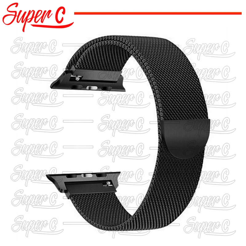 بند سوپرسی مدل Milanese-SC مناسب برای ساعت هوشمند الترا T1000 Ultra 49mm