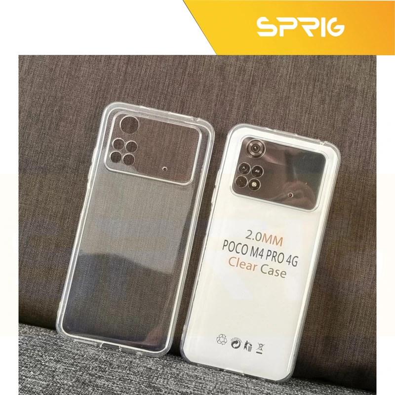 کاور اسپریگ مدل Clear مناسب برای گوشی موبایل شیائومی Poco M4 Pro 4G
