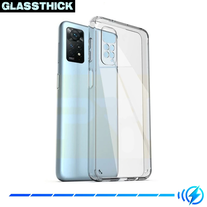 کاور گلستیک مدل Clear مناسب برای گوشی موبایل شیائومی Redmi Note 11 4G Global / Note 11s 4G
