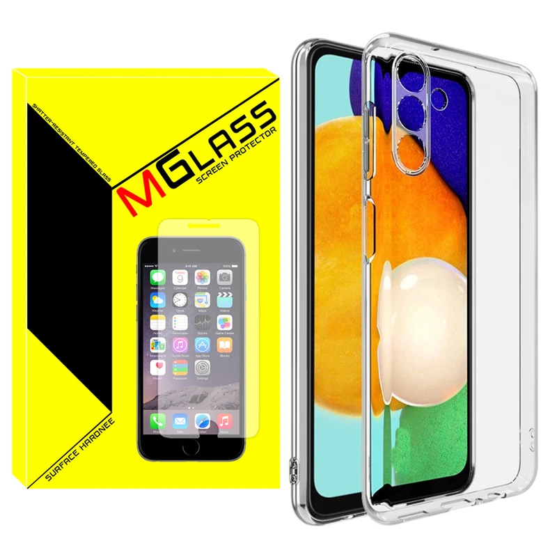 کاور ام‌گلس مدل Clear مناسب برای گوشی موبایل سامسونگ Galaxy A04s / A13 5G