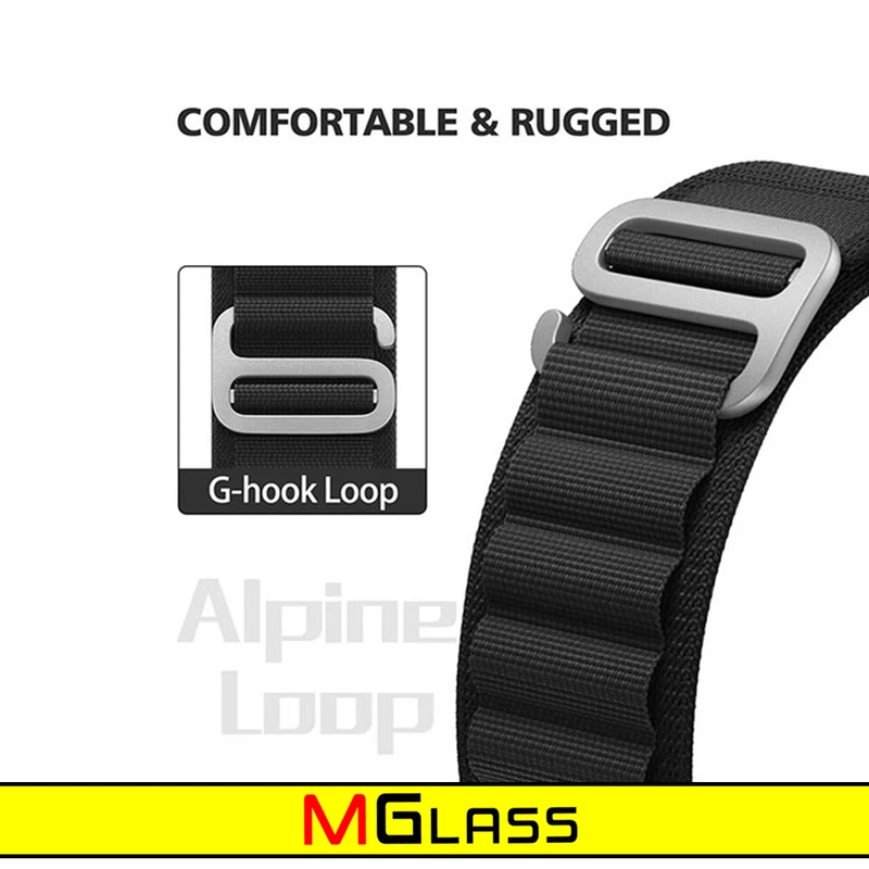 بند ام‌گلس مدل Loop Alpine مناسب برای اپل واچ Series 5 Aluminum 44mm