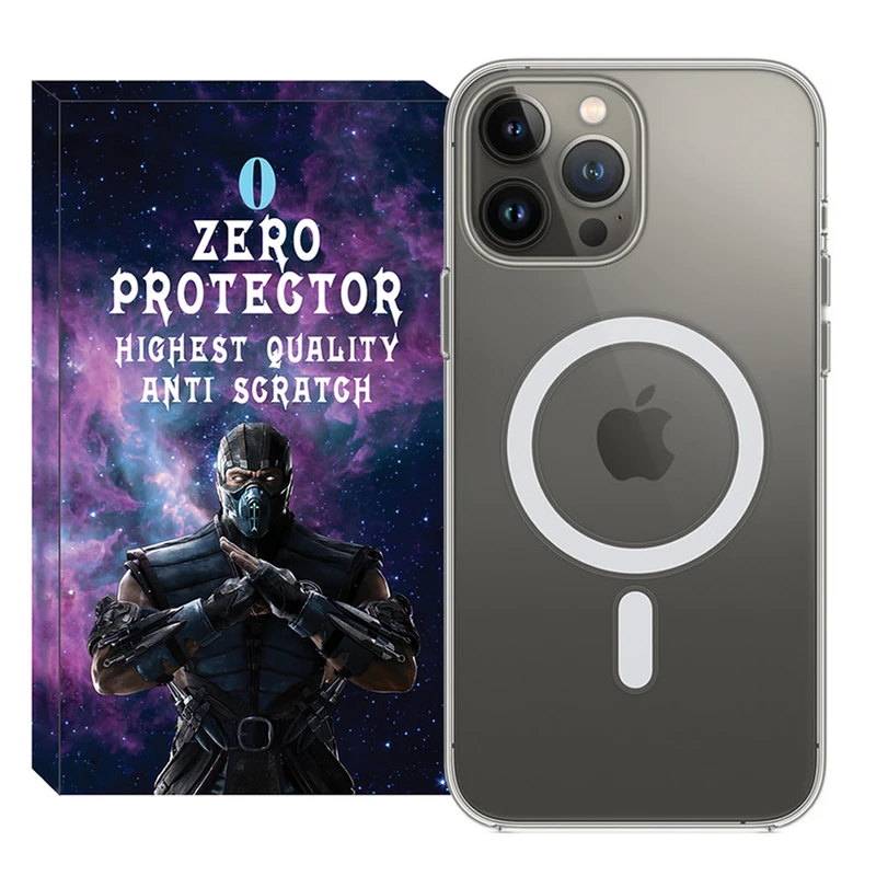 کاور زیرو مدل Clear Magsafe مناسب برای گوشی موبایل اپل Iphone 12 Pro max