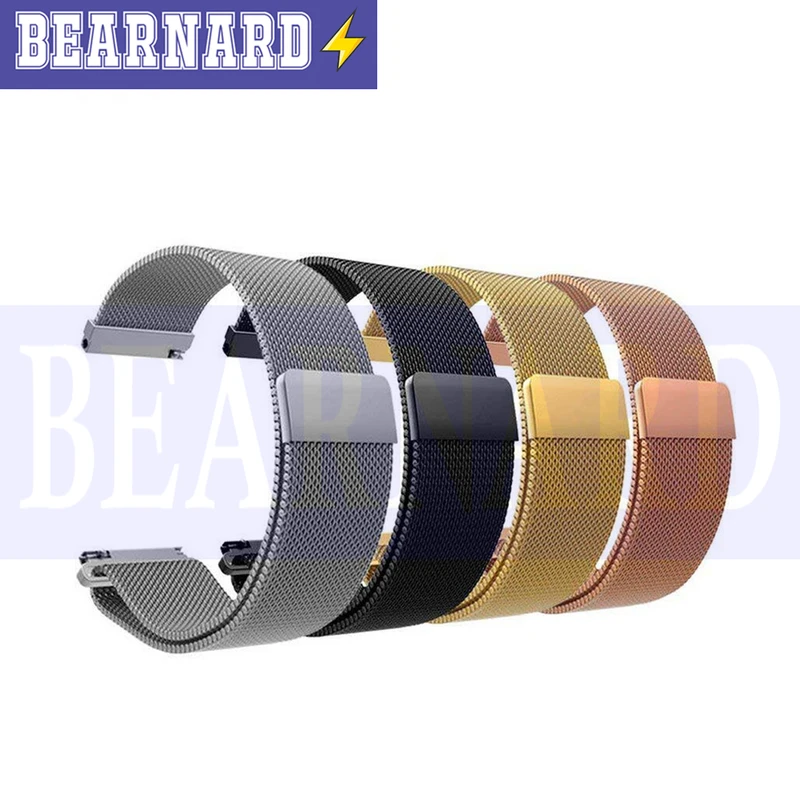 بند برنارد مدل Milanese-BR-TW مناسب برای ساعت هوشمند سامسونگ Galaxy Gear S3 Frontier SM-R760
