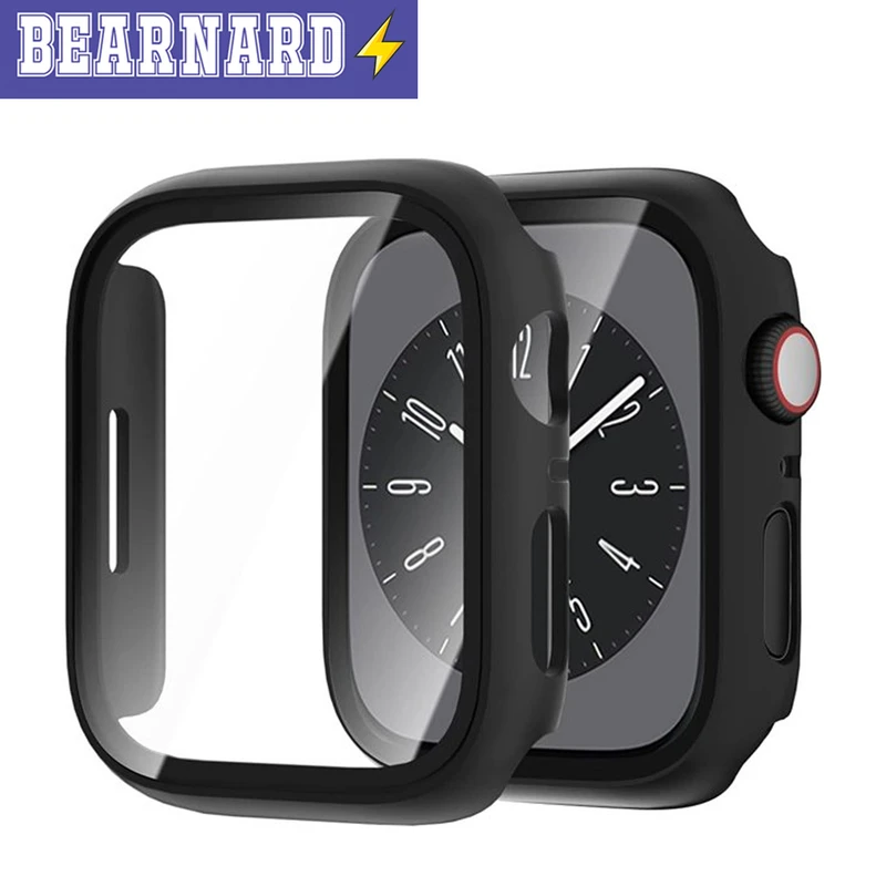 کاور برنارد مدل BR-360 مناسب برای اپل واچ Series 8 Aluminum 41mm / Series 7 Aluminum 41mm به همراه محافظ صفحه نمایش