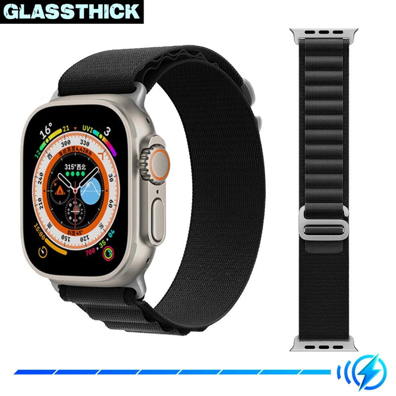 بند گلستیک مدل Loop Alpine مناسب برای ساعت هوشمند ویرفیت S8 Ultra Max