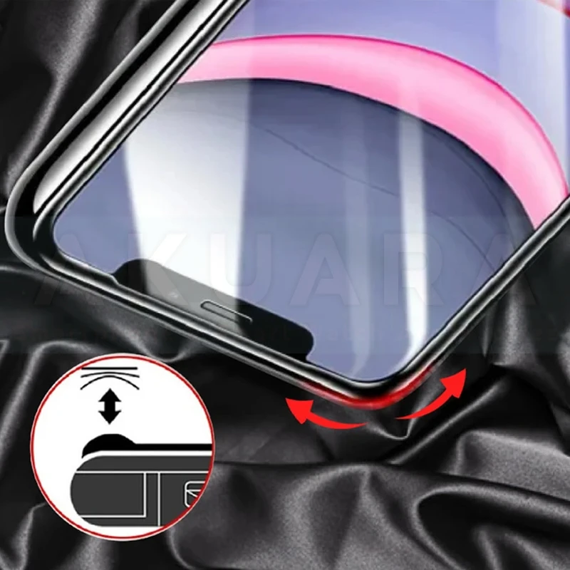 محافظ صفحه نمایش ایربگ دار آکوآرا مدل Airbag AKU ab1 مناسب برای گوشی موبایل ریلمی C20 / C11 / C30s