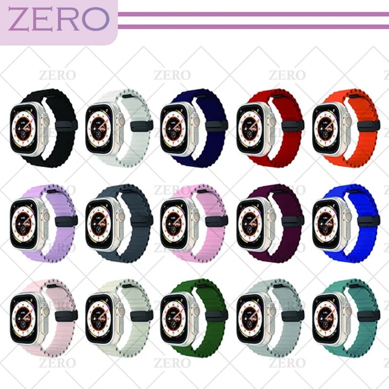 بند زیرو مدل Ocean-ORG-ZR مناسب برای ساعت هوشمند ویرفیت N8 Ultra