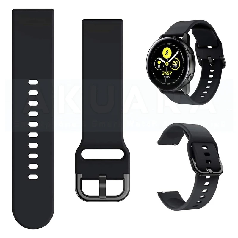 بند آکوآرا مدل Silicone SG مناسب برای ساعت هوشمند سامسونگ Galaxy Watch 4 Classic 46mm