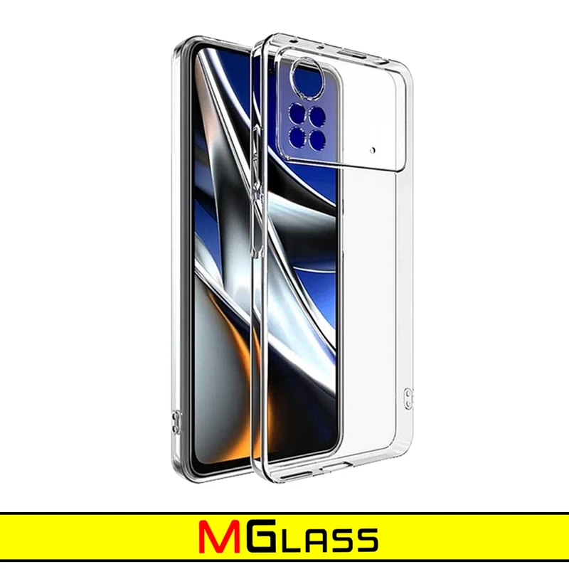 کاور ام‌گلس مدل Clear مناسب برای گوشی موبایل شیائومی Poco X4 pro 5G