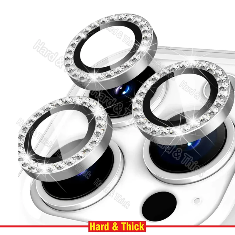 محافظ لنز دوربین هارد اند تیک مدل Diamond Ring مناسب برای گوشی موبایل اپل Iphone 12 Pro Max