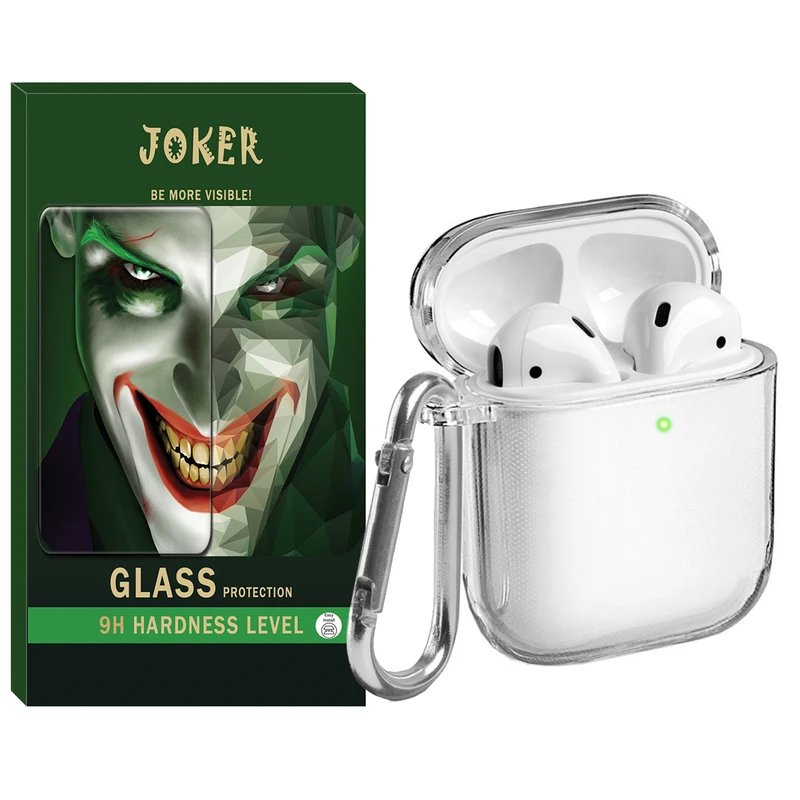 کاور جوکر مدل Clear-JK مناسب برای کیس اپل ایرپاد Airpods 1 / Airpods 2