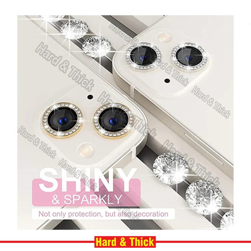 محافظ لنز دوربین هارد اند تیک مدل Ring Diamond مناسب برای گوشی موبایل اپل Iphone 13 Pro / 13 Pro max