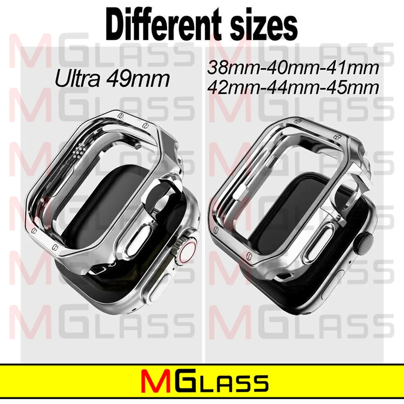 کاور ام‌گلس مدل MG LUX مناسب برای اپل واچ Ultra / Ultra 2 49mm