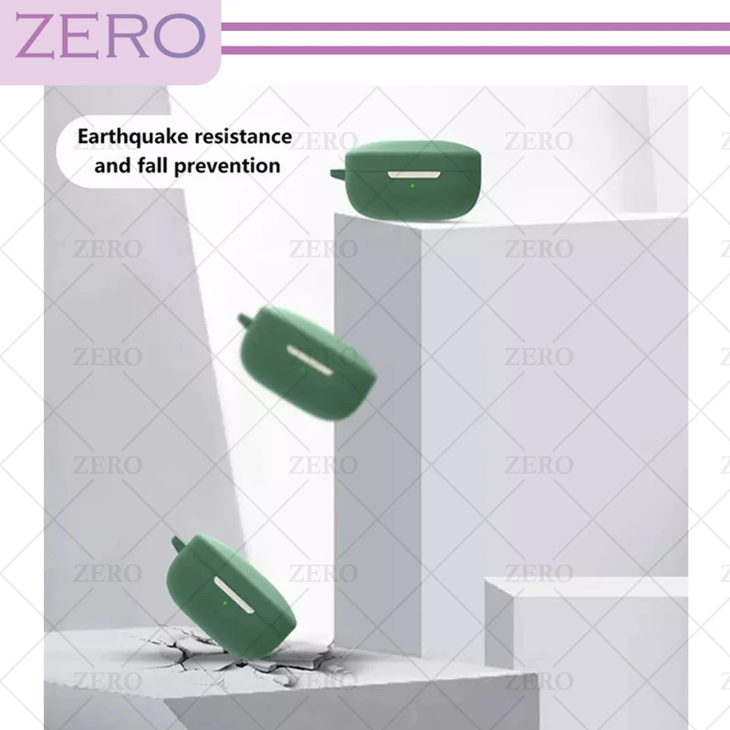 کاور زیرو مدل Silicon-ZR مناسب برای کیس هدفون بی سیم کیو سی وای T13 ANC
