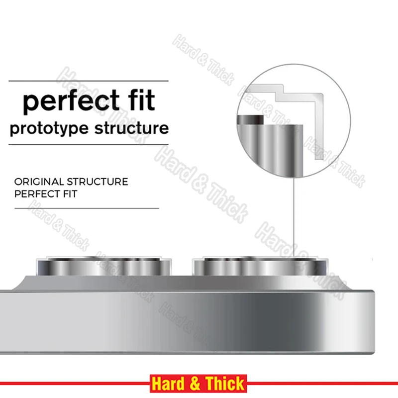 محافظ لنز دوربین هارد اند تیک مدل Ring-Metal-HT مناسب برای گوشی موبایل شیائومی Poco X6 Pro