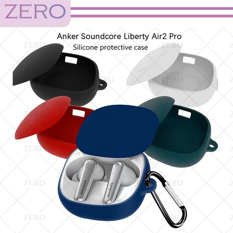 کاور زیرو مدل Silicon-ZR مناسب برای کیس هدفون بی سیم انکر Liberty Air 2 Pro