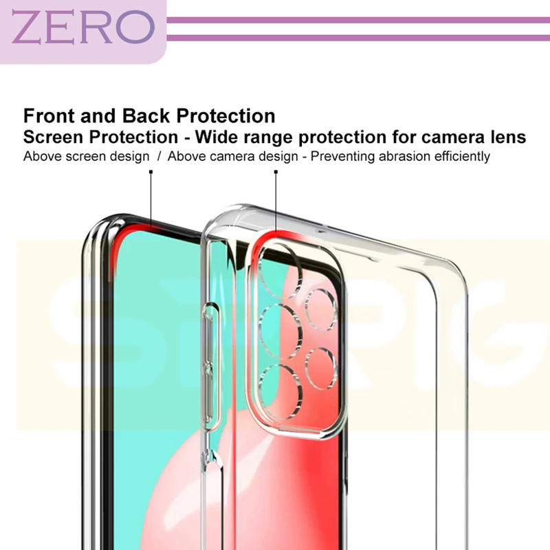 کاور زیرو مدل Clear مناسب برای گوشی موبایل سامسونگ Galaxy A32 5G / A13 4G