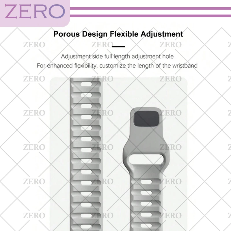 بند زیرو مدل Spig Sport ZR مناسب برای اپل واچ Series SE 2022 Aluminum Case 44mm / SE 2021 Aluminum Case 44mm / Series 5 44mm / Series 6 44mm / SE 44mm