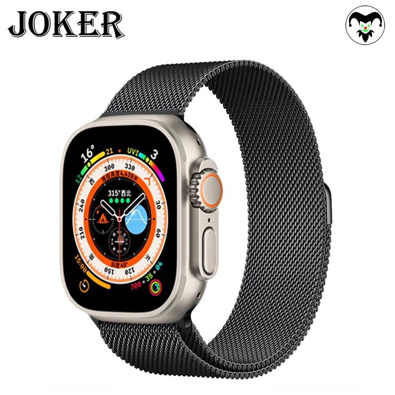 بند جوکر مدل Milanese مناسب برای ساعت هوشمند ویرفیت X8 Ultra