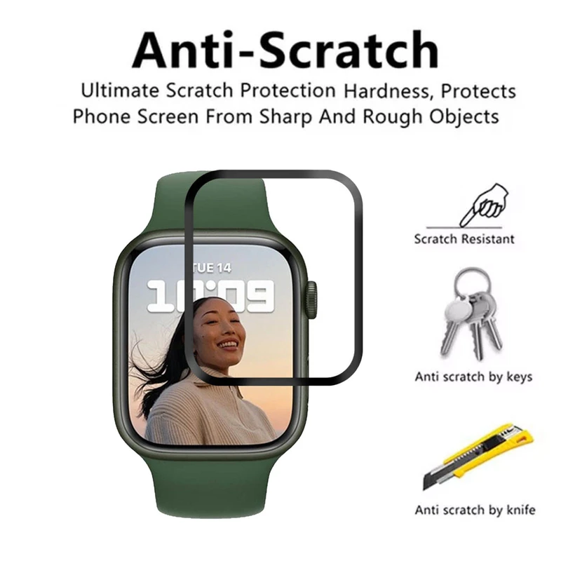 محافظ صفحه نمایش شیپ مدل FlP-1 مناسب برای اپل واچ Watch Series 7 45mm