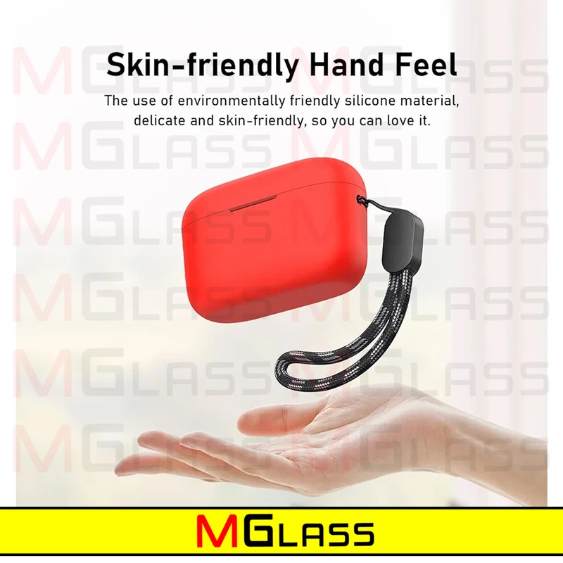 کاور ام‌گلس مدل Silicon-MG مناسب برای کیس هدفون بی سیم انکر Soundcore A20i