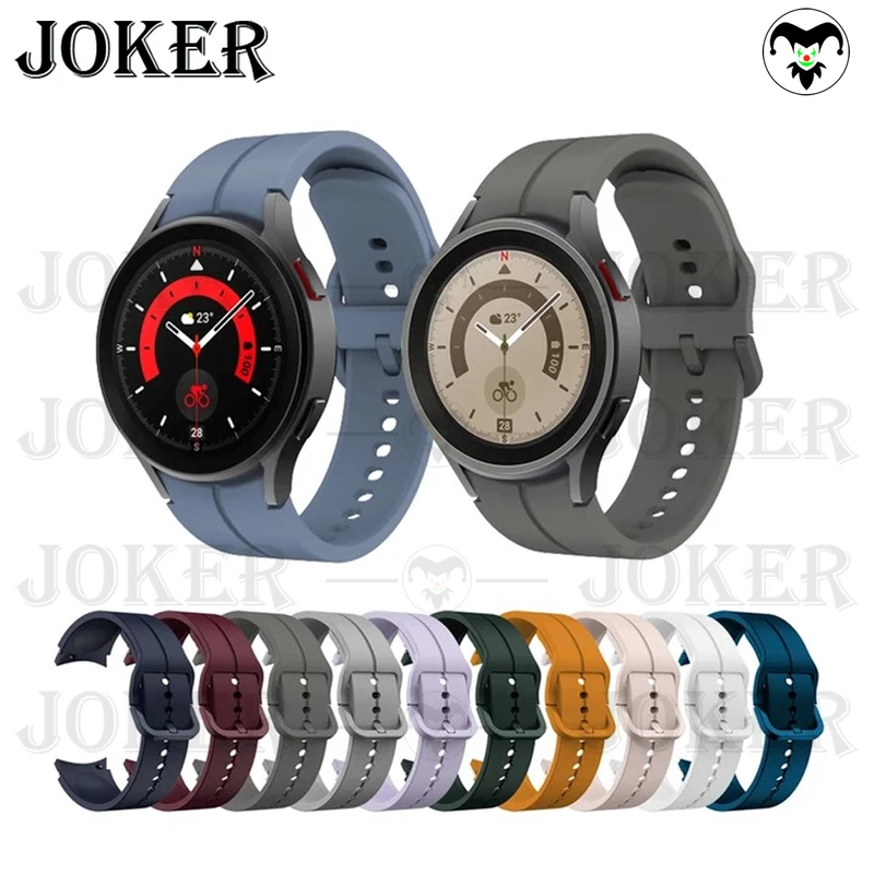 بند جوکر مدل Silic-ORG-JK مناسب برای ساعت هوشمند سامسونگ Galaxy Watch 4 40mm / Watch 4 44mm / Watch 4 Classic 42mm / Watch 4 Classic 46mm
