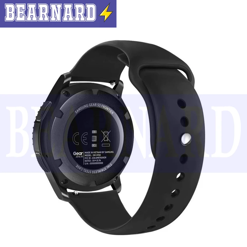 بند برنارد مدل SIC-BR مناسب برای ساعت هوشمند امیزفیت GTR 42mm