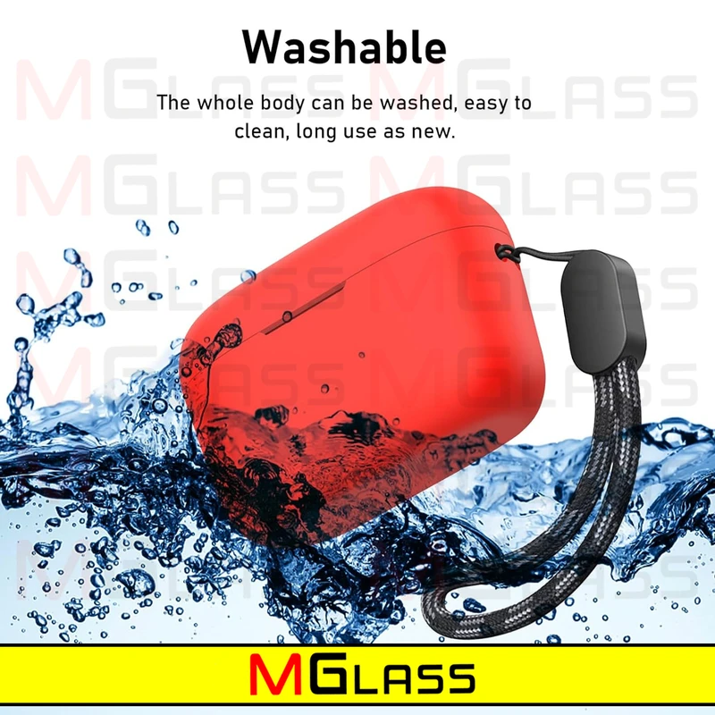 کاور ام‌گلس مدل Silicon-MG مناسب برای کیس هدفون بی سیم انکر Soundcore A20i