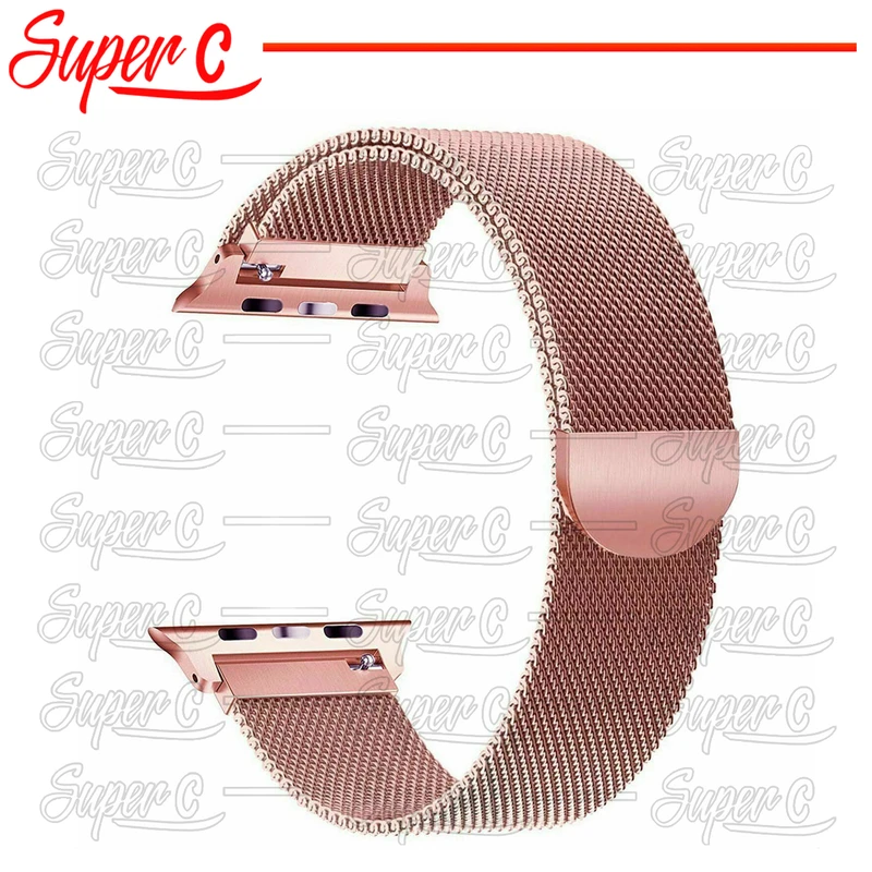 بند سوپرسی مدل Milanese-SC مناسب برای ساعت هوشمند الترا T1000 Ultra 49mm