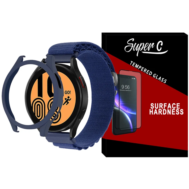 بند سوپرسی مدل Loop Alpine مناسب برای ساعت هوشمند سامسونگ Galaxy Watch 5 Pro 45mm به همراه کاور