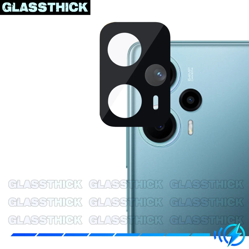 محافظ لنز دوربین گلستیک مدل 3D-GL مناسب برای گوشی موبایل شیائومی Poco F5 5G