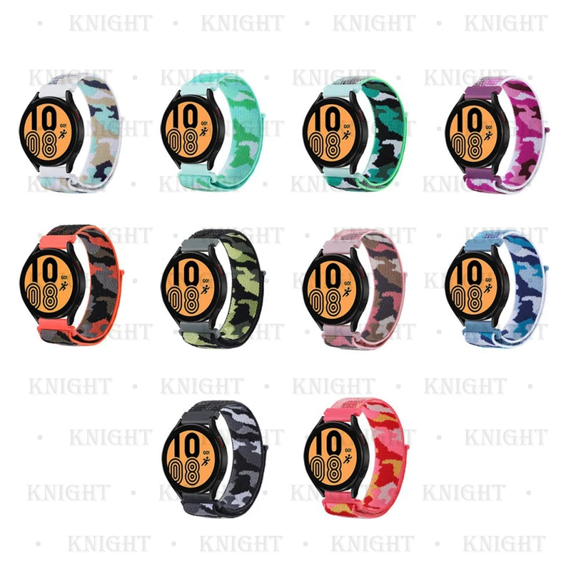 بند نایت مدل Nylon-Army-KT-TW مناسب برای ساعت هوشمند سامسونگ Galaxy Gear S3 Frontier SM-R760