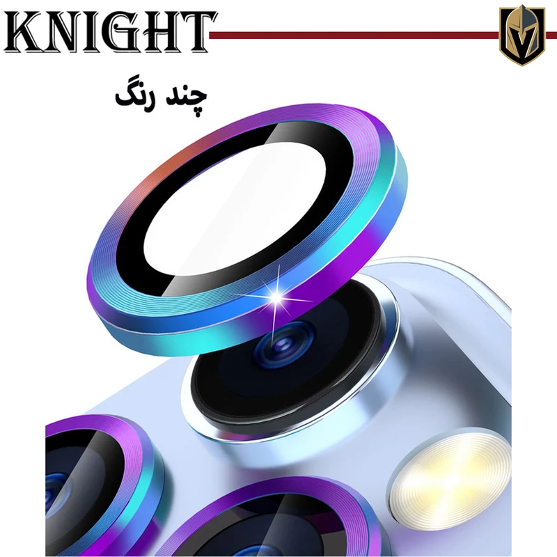 محافظ لنز دوربین نایت مدل Ring Metal مناسب برای گوشی موبایل سامسونگ Galaxy A54 5G