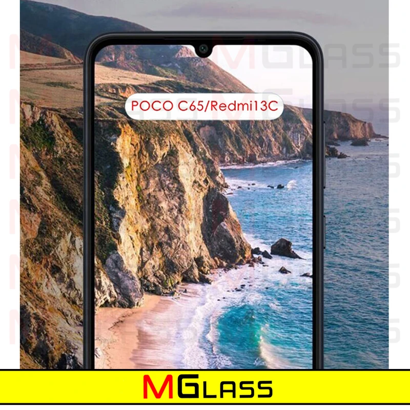 محافظ لنز دوربین ام‌گلس مدل 3D-MG مناسب برای گوشی موبایل شیائومی POCO C65