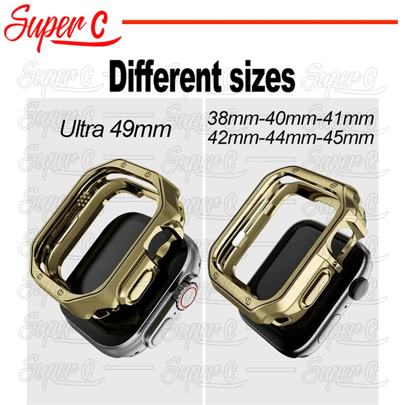 کاور سوپرسی مدل SC LUX مناسب برای اپل واچ Ultra / Ultra 2 49mm