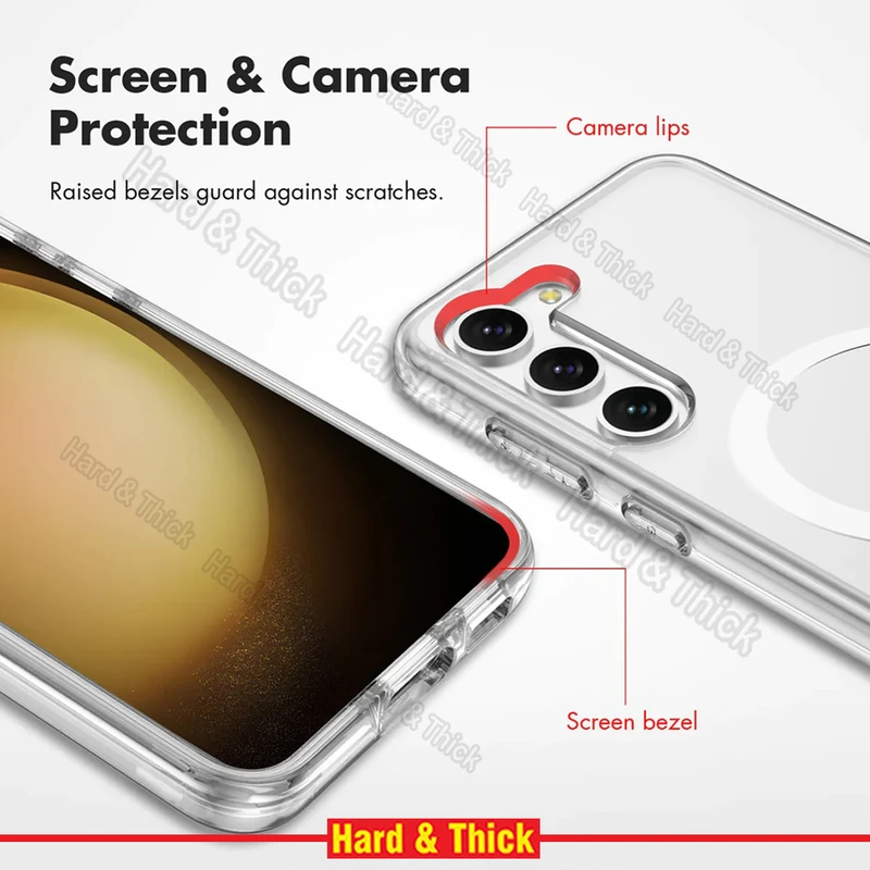 کاور هارد اند تیک مدل Magsafe-HT مناسب برای گوشی موبایل سامسونگ Galaxy S23 FE