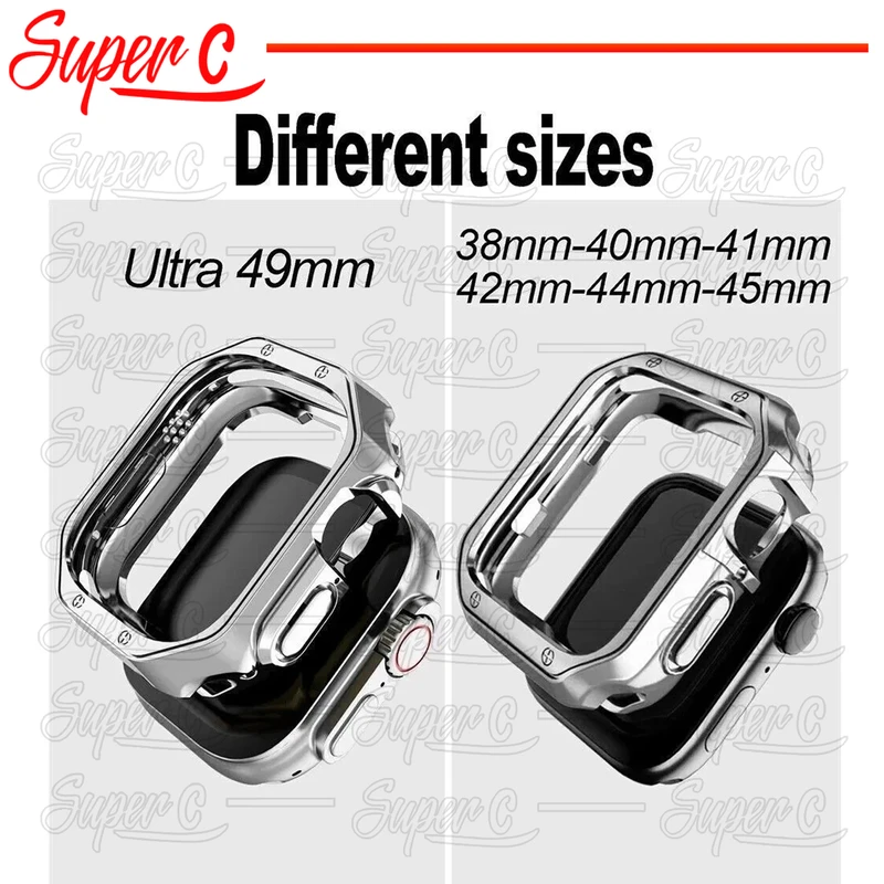 کاور سوپرسی مدل SC LUX مناسب برای اپل واچ Ultra / Ultra 2 49mm