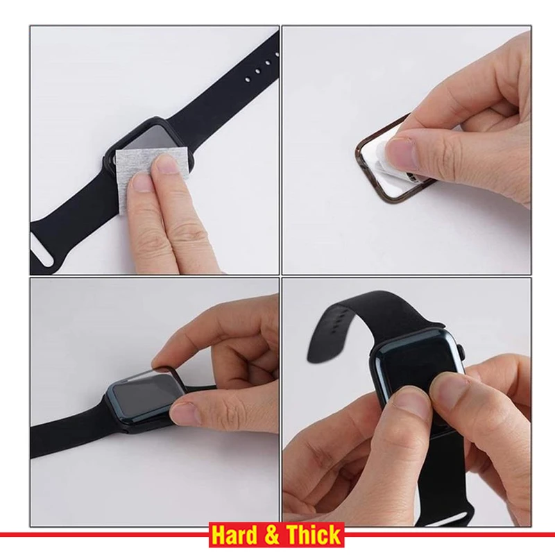 محافظ صفحه نمایش نانو هارد اند تیک مدل NHT مناسب برای ساعت هوشمند اپل واچ 38mm