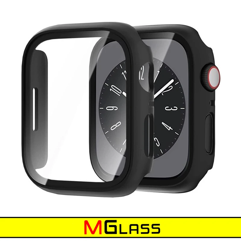 کاور ام‌گلس مدل MG-360 مناسب برای اپل واچ Series SE 2022 Aluminum Case 44mm / SE 2021 Aluminum Case 44mm / Series 5 44mm / Series 6 44mm / SE 44mm به همراه محافظ صفحه نمایش