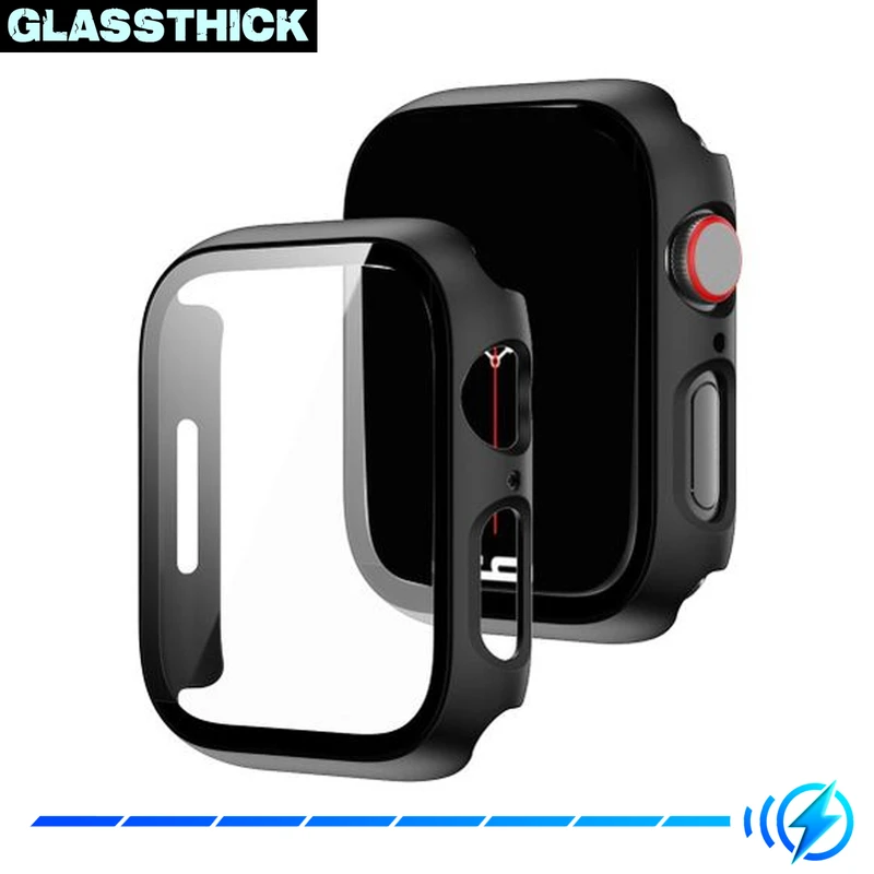 کاور گلستیک مدل GT-360 مناسب برای اپل واچ Series 1 Aluminum 42 / Series 2 42mm / Series 3 42mm به همراه محافظ صفحه نمایش