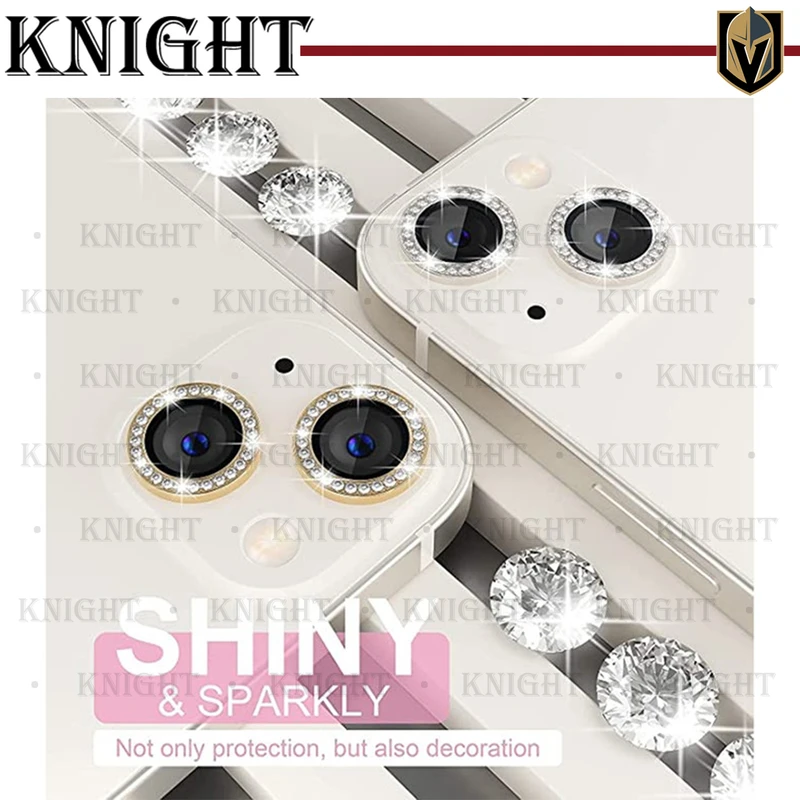 محافظ لنز دوربین نایت مدل Metal Diamond مناسب برای گوشی موبایل اپل Iphone 12 Pro