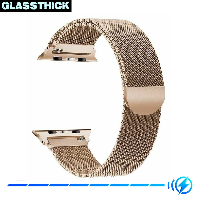 بند گلستیک مدل Milanese مناسب برای اپل واچ 42/44/45/49 میلی متری