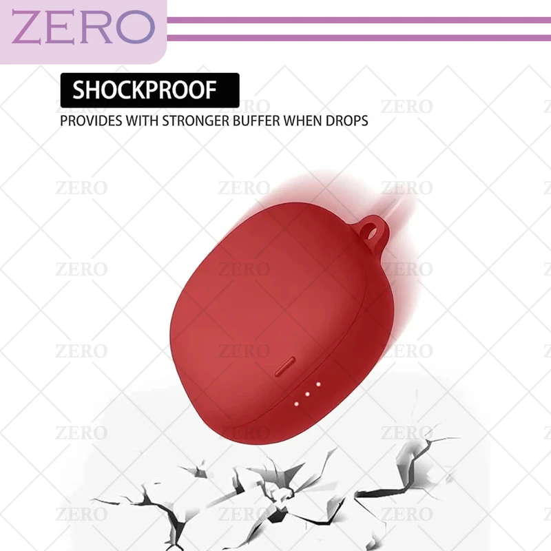 کاور زیرو مدل Silicon-ZR مناسب برای کیس هدفون بی سیم انکر Liberty Air 2 Pro