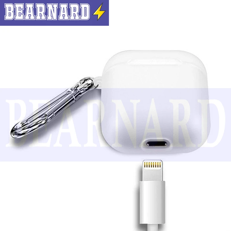 کاور برنارد مدل Clear-BR مناسب برای کیس اپل ایرپاد Airpods 1 / Airpods 2