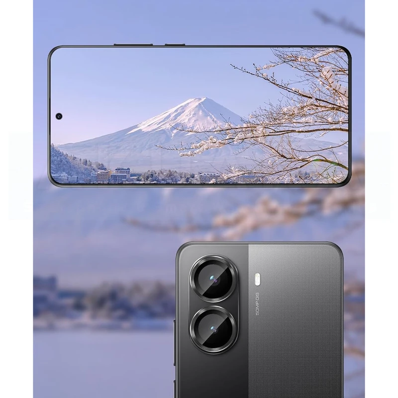 محافظ لنز دوربین رینگی آکوآرا مدل Ring MT مناسب برای گوشی موبایل شیائومی Poco X7 Pro